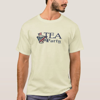 Tea Party Flag Political Protest T-Shirt