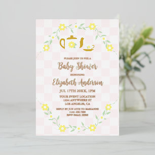 Tea Party Floral Baby Shower