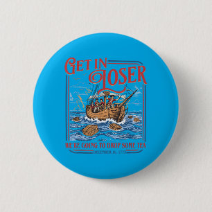Tea Party Get In Aamerican History Funny 4th Of 6 Cm Round Badge