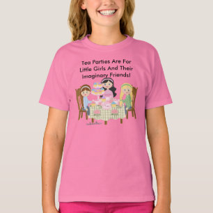 Tea Party Girls Baby Doll (Fitted)) T-Shirt