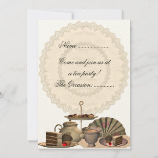 Tea Party - Invitation