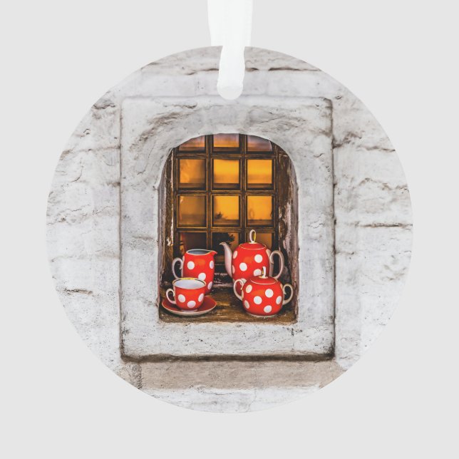 Tea Party Ornament (Back)