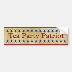 Tea Party Patriot Bumper Sticker