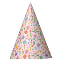 Tea Party Pattern Birthday celebration