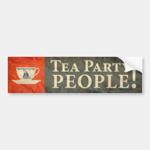 Tea Party People! Bumper Sticker