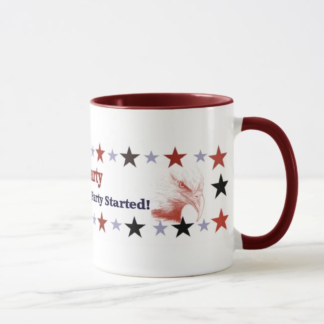 Tea Party Political Gear Mug (Right)