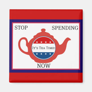 Tea Party Political Magnet