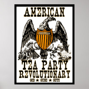 Tea Party Revolution Poster