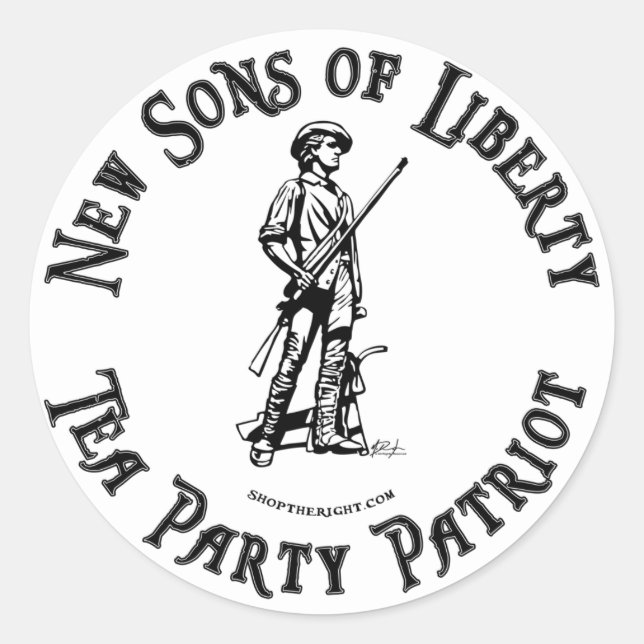 Tea Party Sticker (Front)