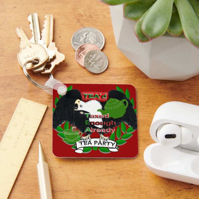 TEA Party Supplies Key Ring (Desk)