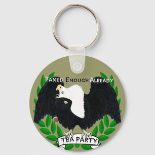 TEA Party Supplies Key Ring