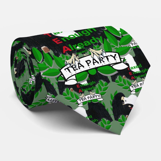 TEA Party Supplies Tie (Rolled)