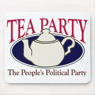 Tea Party Tax Day mousepad
