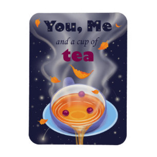 Tea Party Tea Cup Tea Time Magnet