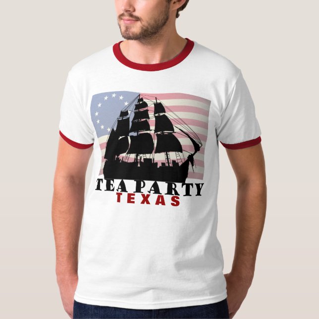 Tea Party - Texas T-Shirt (Front)