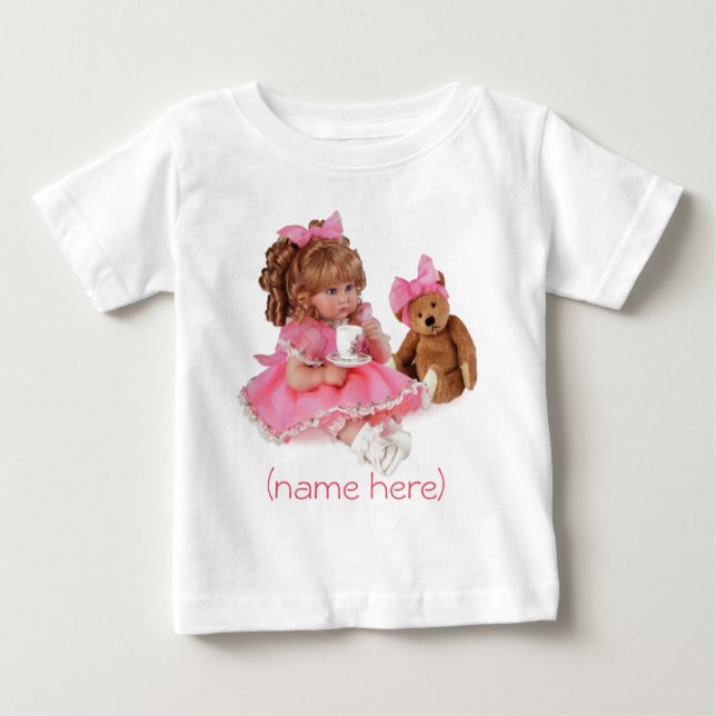 TEA PARTY TIME BABY T-Shirt (Front)