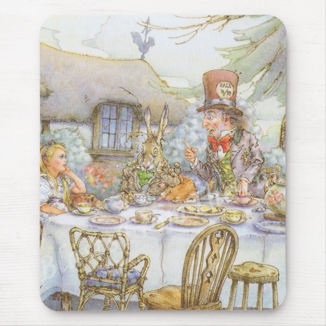 Tea Party Time Mouse Pad (Front)
