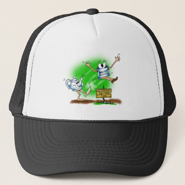 Tea Party Trucker Hat (Front)