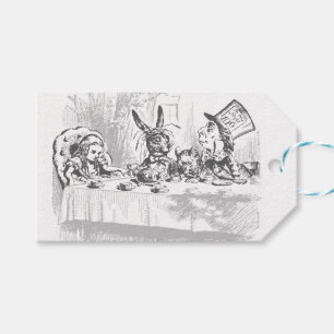 Tea Party Vintage Alice in Wonderland Gift Tags