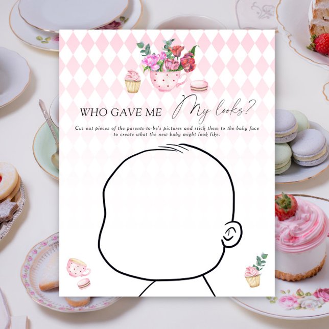 Tea party - Who gave me my looks baby game (Creator Uploaded)