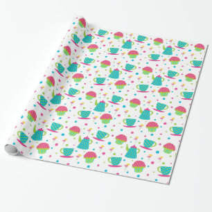 Tea Party Wrapping Paper