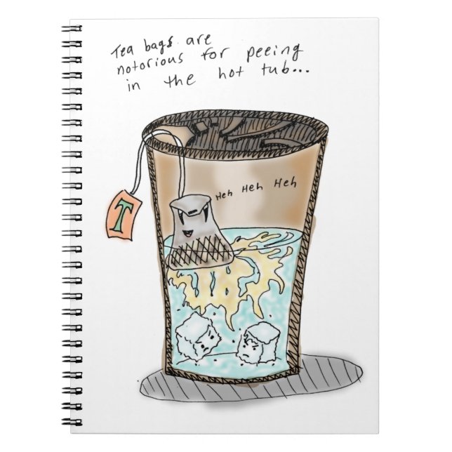 Tea Pee Notebook (Front)