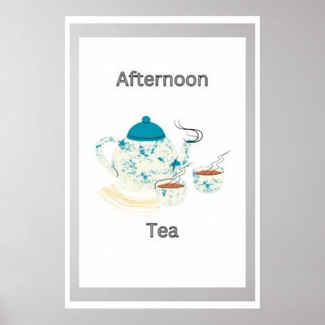 Tea Printable Art Download Poster (Front)