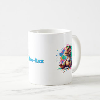 Tea‑Rex – Cartoon Dino mit Tee | Coffee Mug