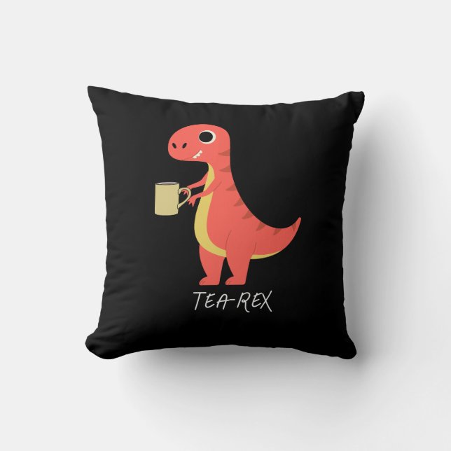 Tea-Rex Cushion (Front)