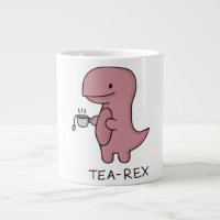 Tea-Rex, Cute Dinosaur , Funny Lover Dino