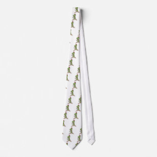 Tea Rex Dinosaur Tie