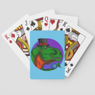 Tea-Rex Playing Cards