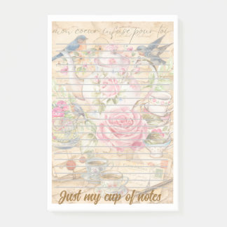 Tea‑Rific Notes | Cute Teapot Pun Post‑It® NoNotes