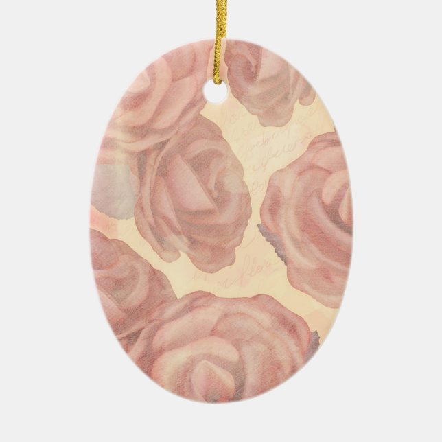 Tea roses, ornament (Front)