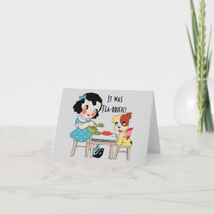 Tea-rrific Thank-you Thank You Card