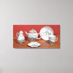 Tea service presented to Carl Linnaeus Canvas Print