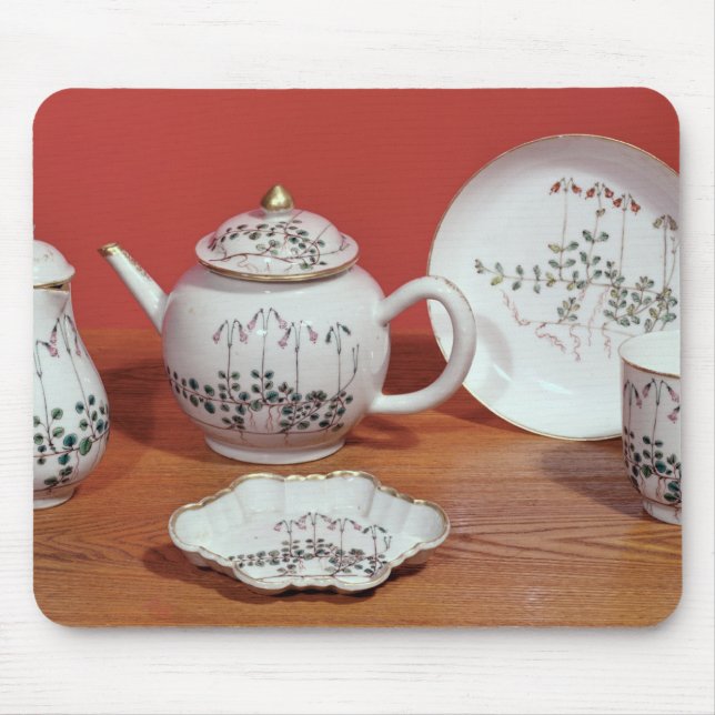 Tea service presented to Carl Linnaeus Mouse Pad (Front)