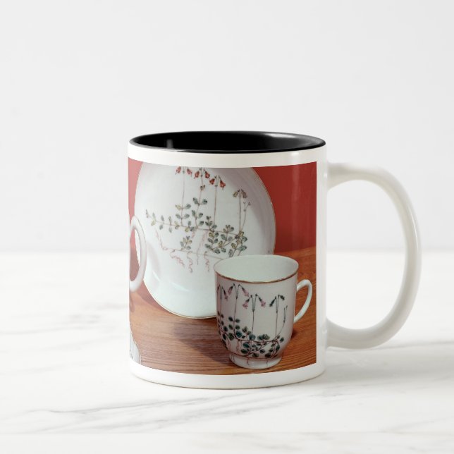Tea service presented to Carl Linnaeus Two-Tone Coffee Mug (Right)