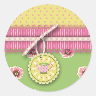 Tea Service Sticker II