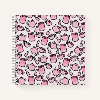 Tea set notebook