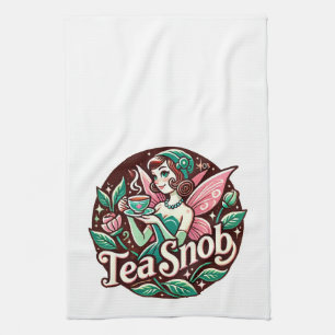 Tea Snob Fairy Towel
