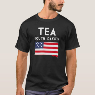 Tea South Dakota USA State America Travel South Da T-Shirt