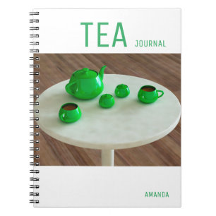 Tea tasting journal & Tea drinking notebook