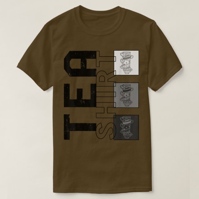 Tea , Tea Cups Design Tea Addict Party Ideas Morni T-Shirt (Design Front)