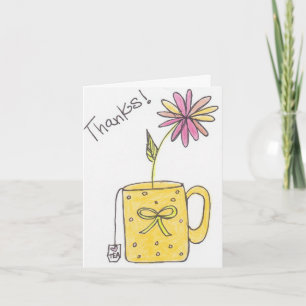 Tea Thanks! Thank You Card