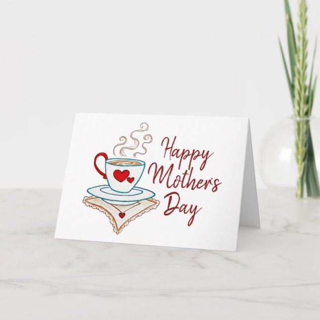 Tea Themed Mother's Day card (Front)