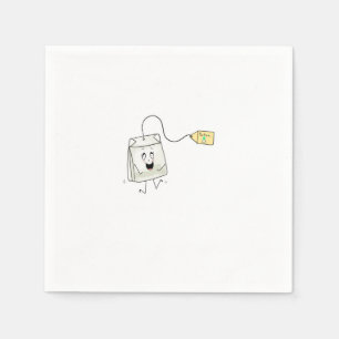 tea themed, tea lover, tea bag napkin