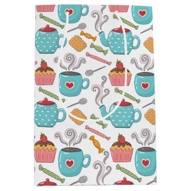 Tea Time and Sweets Gift Bag (Front)