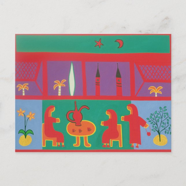 Tea Time at the Museum 2003 Postcard (Front)