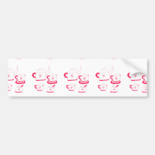 Tea Time Bumper Sticker